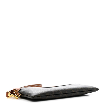Celine Triomphe Calfskin Long Pouch With Strap Tan 4 of 9