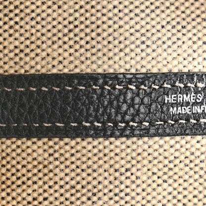 Hermes Toile Negonda Garden Party 36 MM Tote Black Ecru 7 of 13