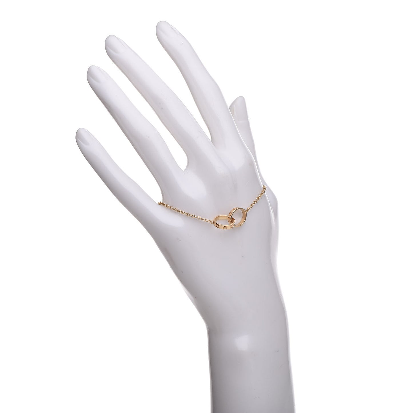 18K Yellow Gold Interlocking LOVE Bracelet
