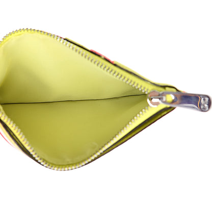 Christian Dior Bullcalf Tri-Color Diorissimo Card Holder Vert Acide 5 of 8
