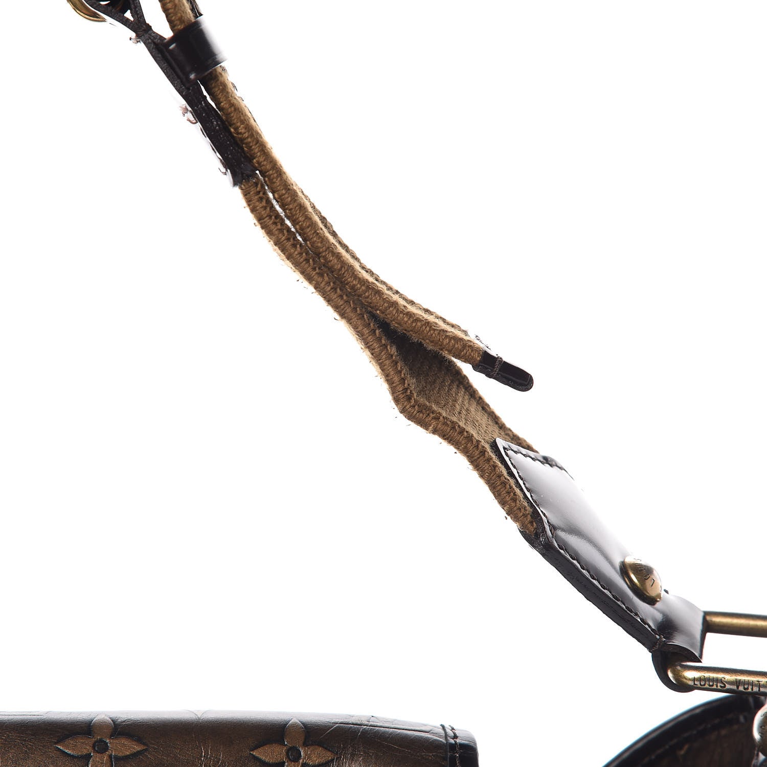 Louis Vuitton Monogram Embossed Sergent PM Bronze 11 of 15