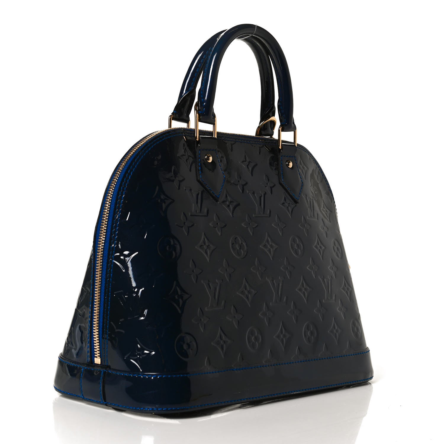 Louis Vuitton Vernis Alma PM Grand Blue 2 of 11