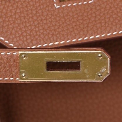 Hermes Togo Birkin 35 Gold 17 of 30