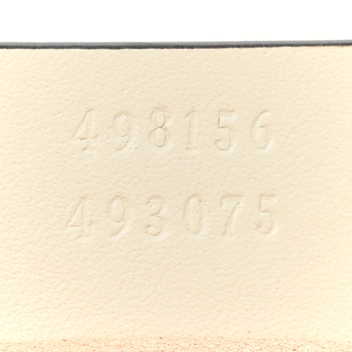 GG Supreme Monogram Moon Calfskin Small Padlock Tote Beige Ebony Mystic White