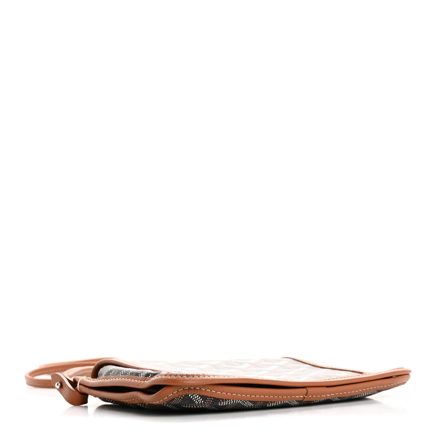 Goyardine Plumet Wallet Clutch Black Gold