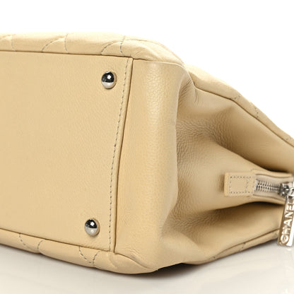 Chanel Caviar Quilted Timeless CC Shopping Tote Beige 10 of 10