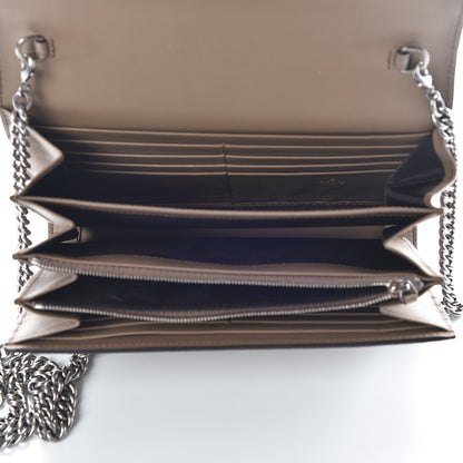 Gucci GG Supreme Monogram Mini Dionysus Chain Wallet Beige Taupe 5 of 9