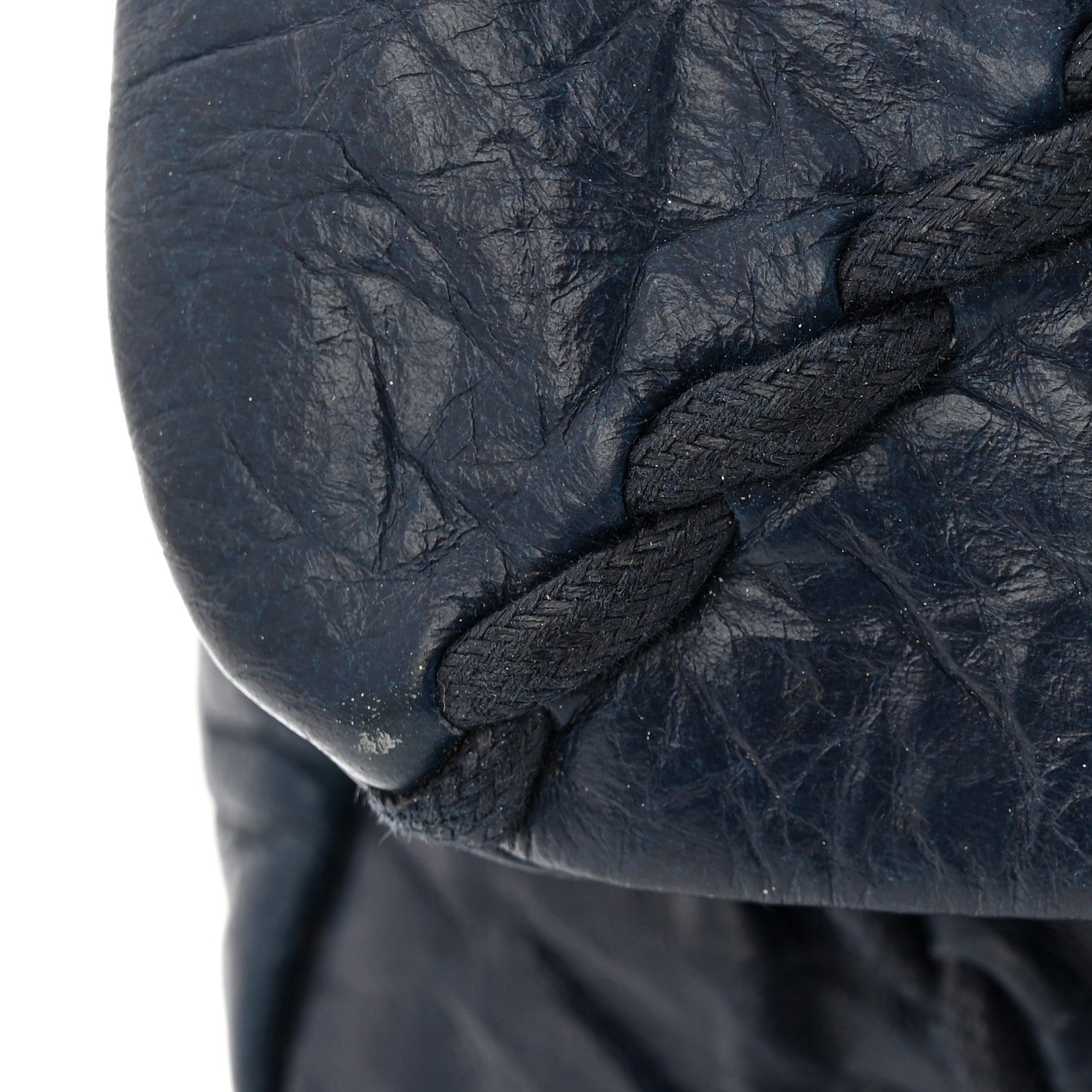 Chanel Calfskin Ultra Stitch Oversize Flap Navy 11 of 12