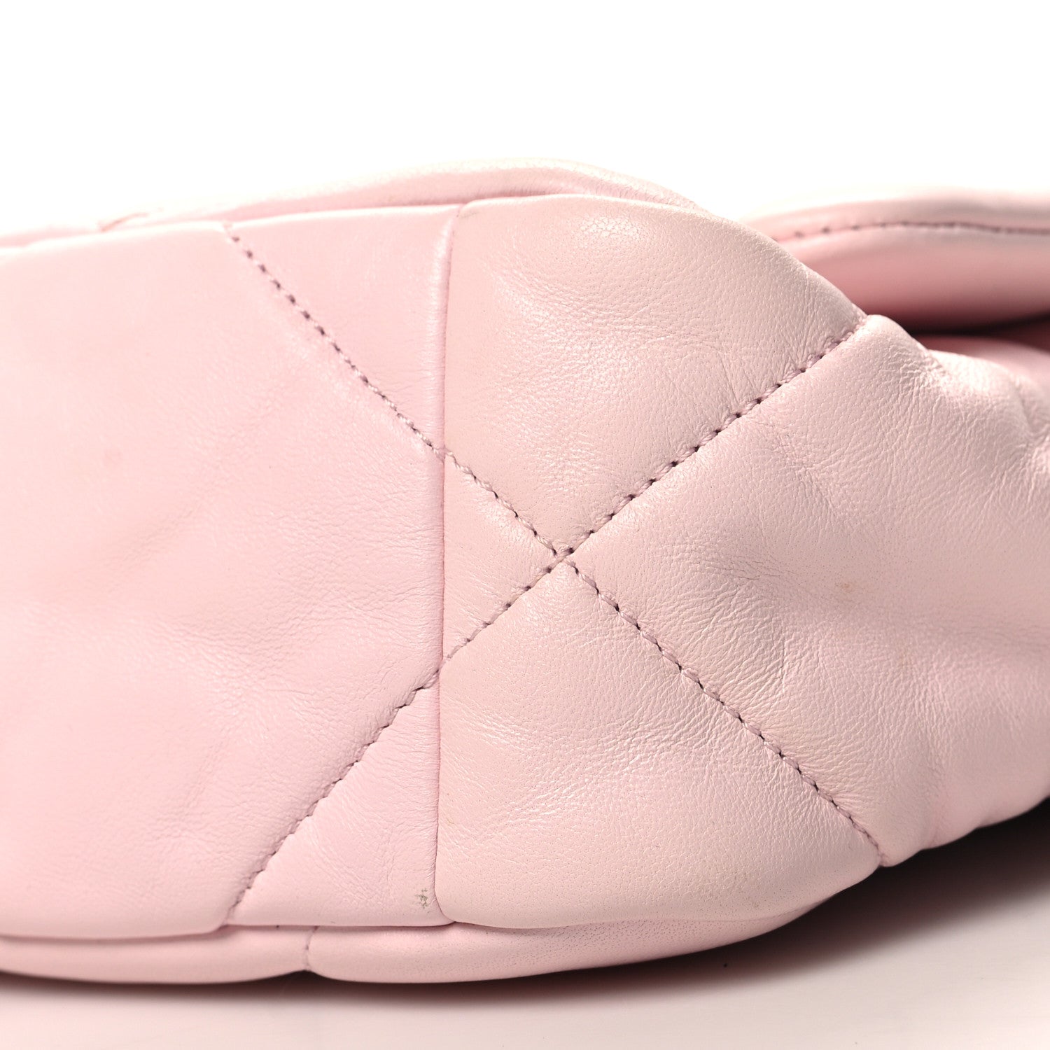 Chanel Lambskin Quilted Medium Chanel 19 Flap Light Pink 10 of 10
