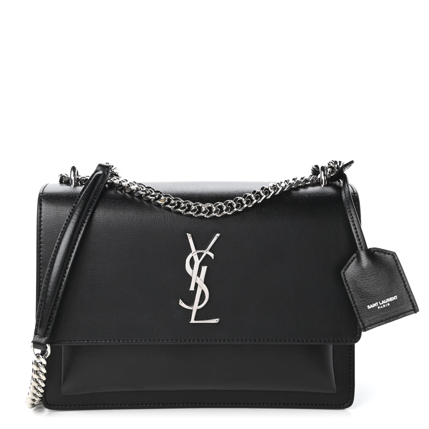 Calfskin Medium Monogram Sunset Black