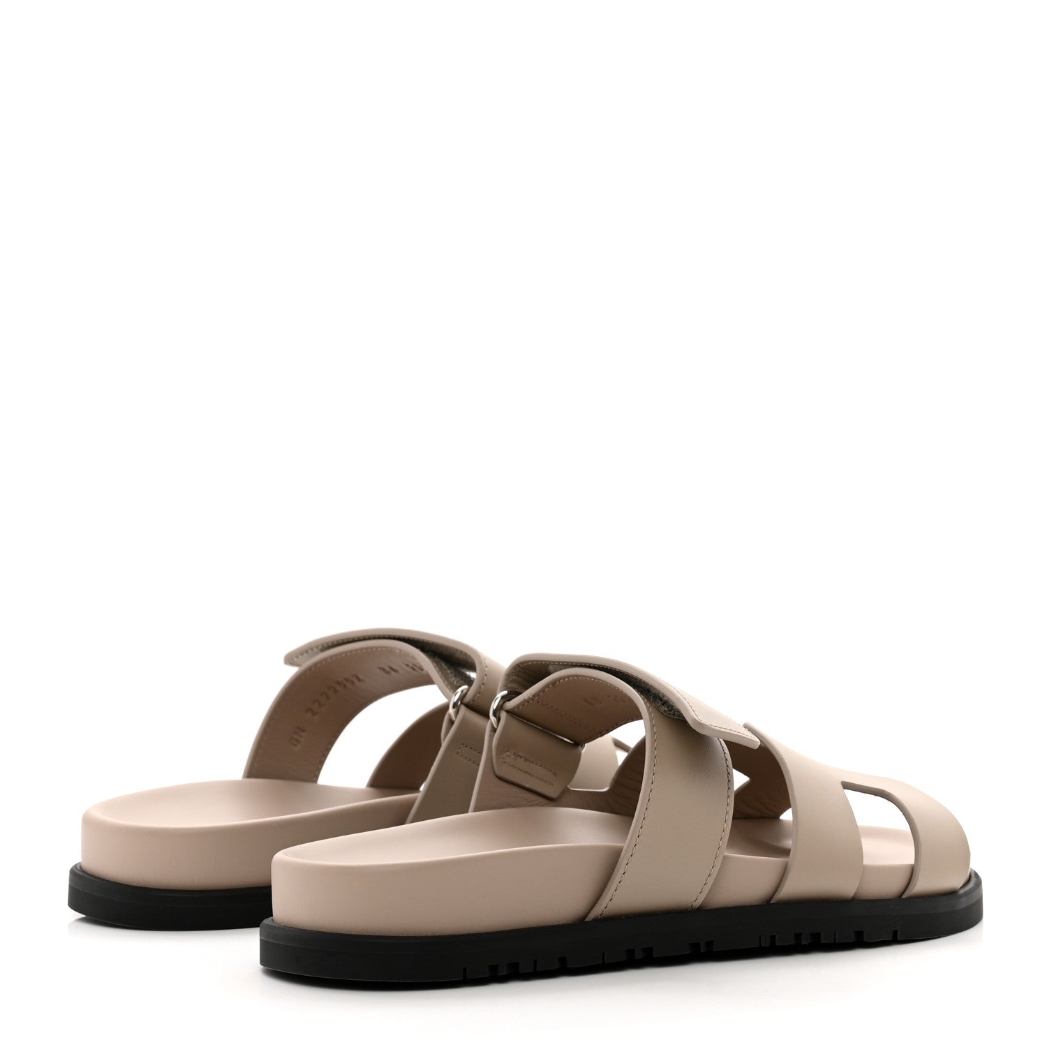 Hermes Calfskin Womens Chypre Sandals 36 Beige Mastic 4 of 9