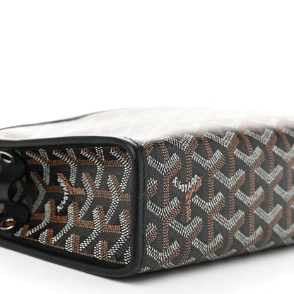 Goyard Goyardine Jouvence MM Toiletry Pouch Black 9 of 10