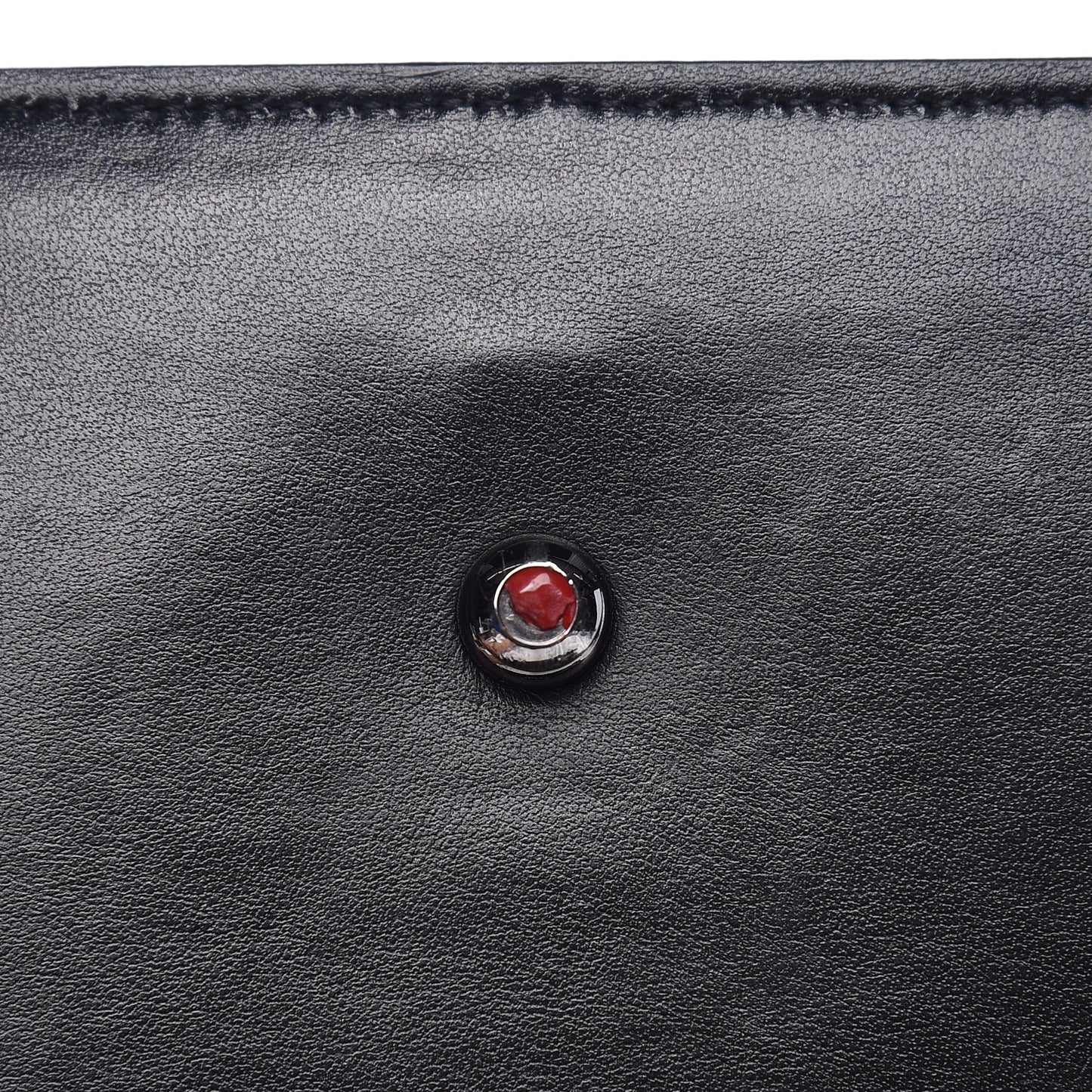 Calfskin Small Sweety Charity NV Shoulder Bag Black