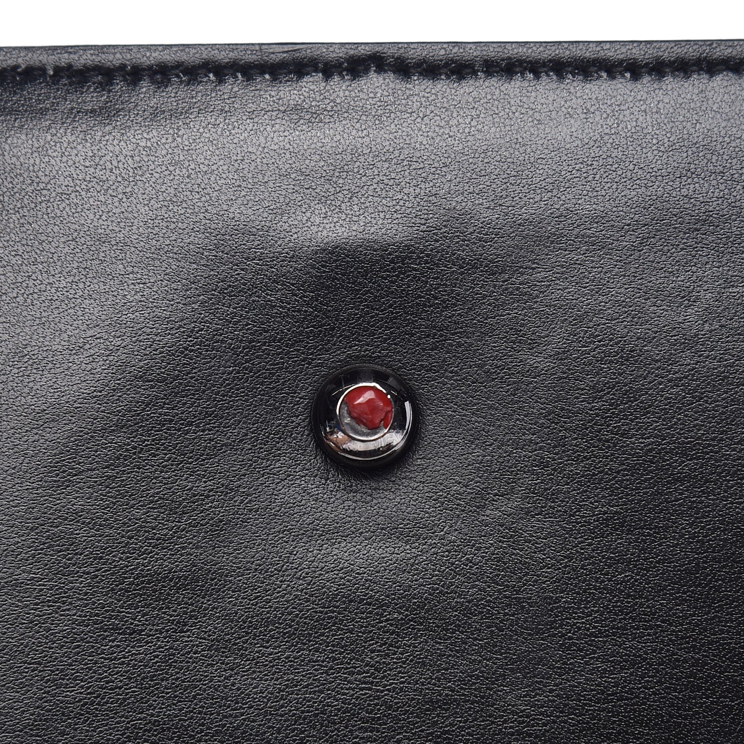 Christian Louboutin Calfskin Small Sweety Charity NV Shoulder Bag Black 16 of 16