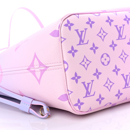 Louis Vuitton Monogram Giant Spring In The City Neverfull MM Sunrise Pastel 8 of 9