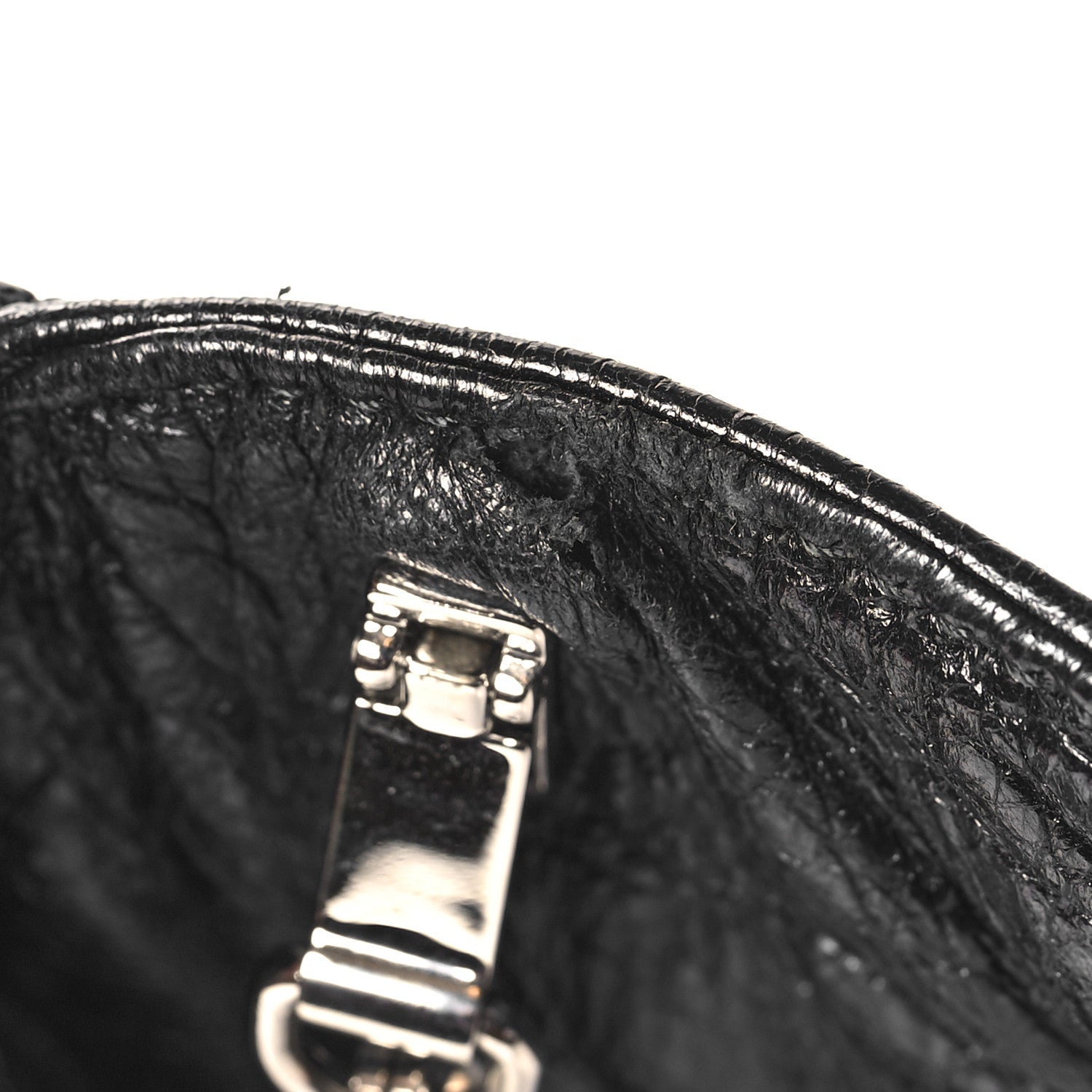 Balenciaga Agneau Giant 12 Silver Hardware Envelope Strap Clutch Black 14 of 14
