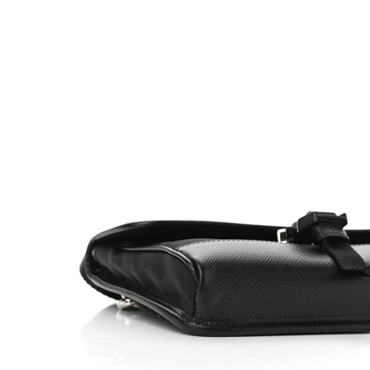 Prada Re-Nylon Saffiano Smartphone Case Crossbody Black 8 of 10