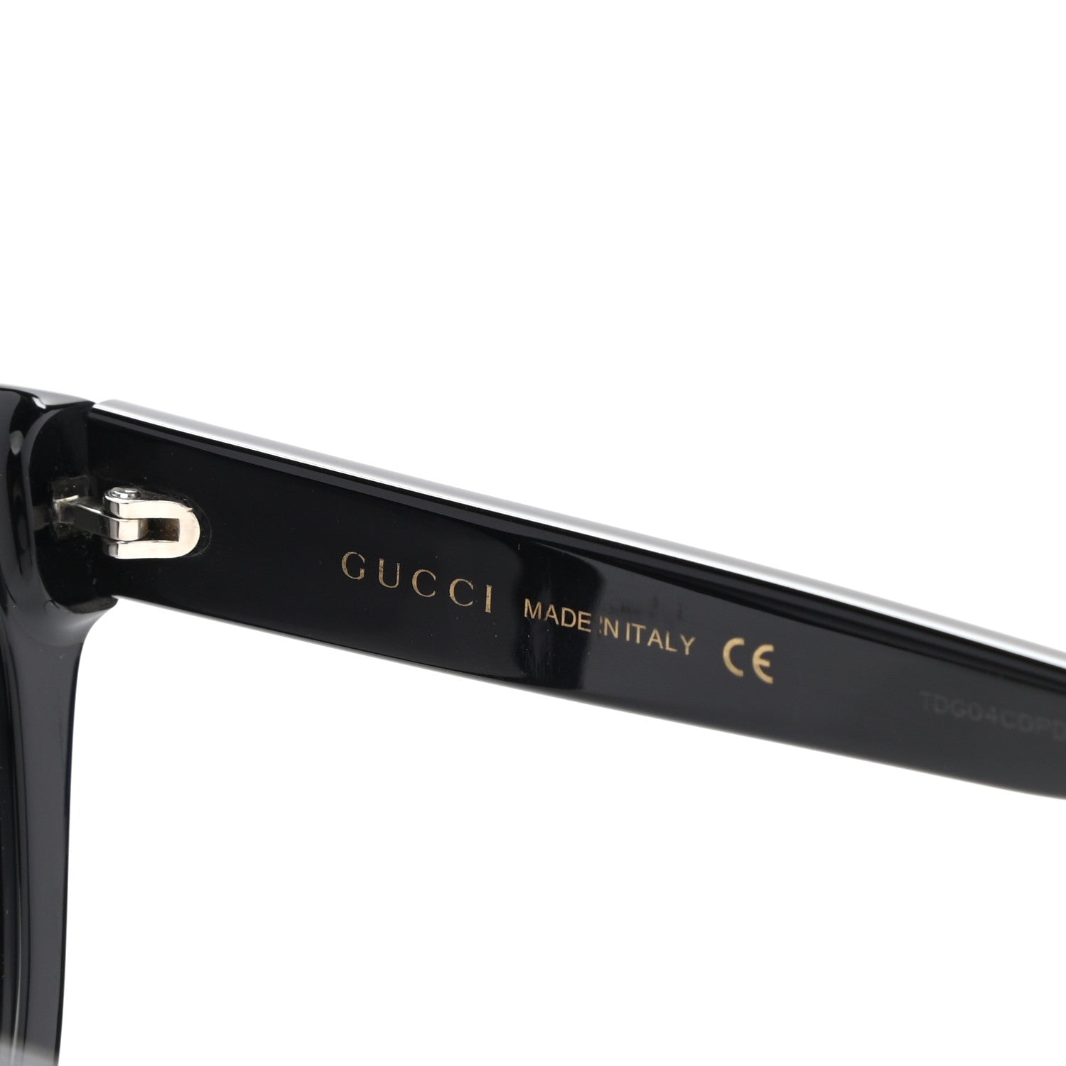 Gucci Acetate Square Frame Sunglasses GG0029SA Black 5 of 9