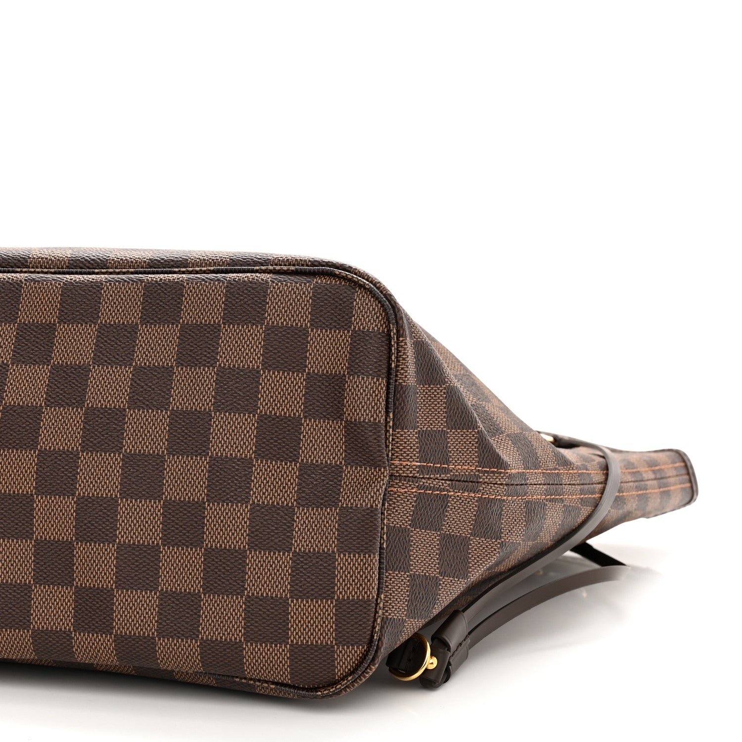 Louis Vuitton Damier Ebene Neo Neverfull MM Rose Ballerine 9 of 11