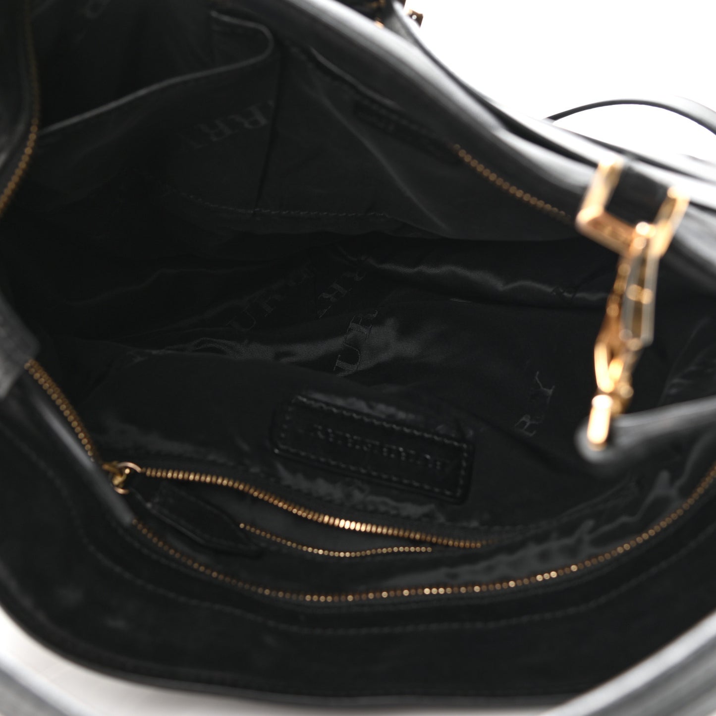 Lambskin Bridle Calfskin Small Dutton Hobo Black