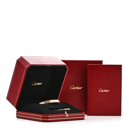 Cartier 18K Pink Gold LOVE Bracelet 16 6 of 6