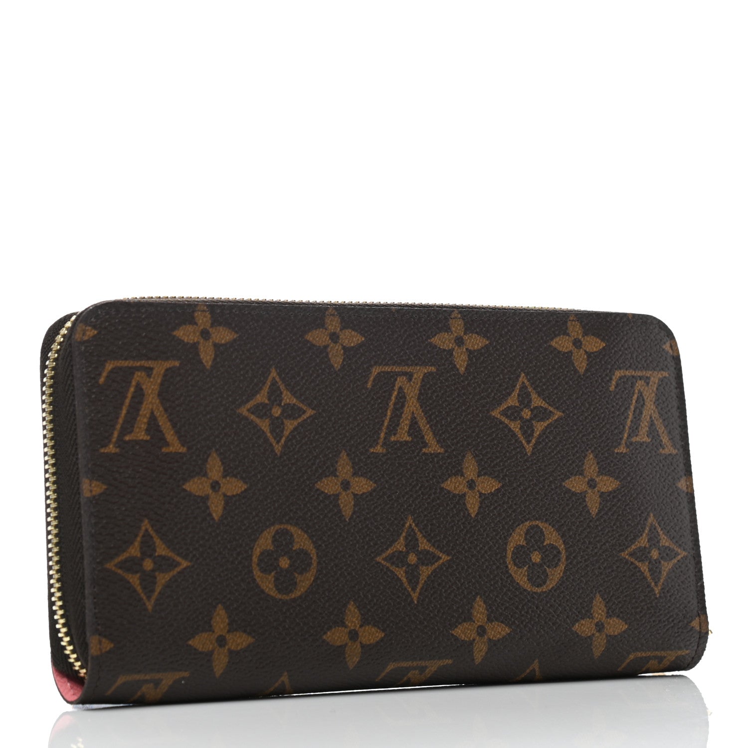Louis Vuitton Monogram Illustre Zippy Wallet Rose 3 of 7