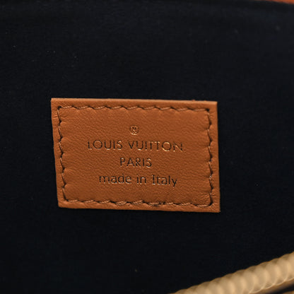 Louis Vuitton Lambskin Embossed Monogram Coussin PM Camel 8 of 12