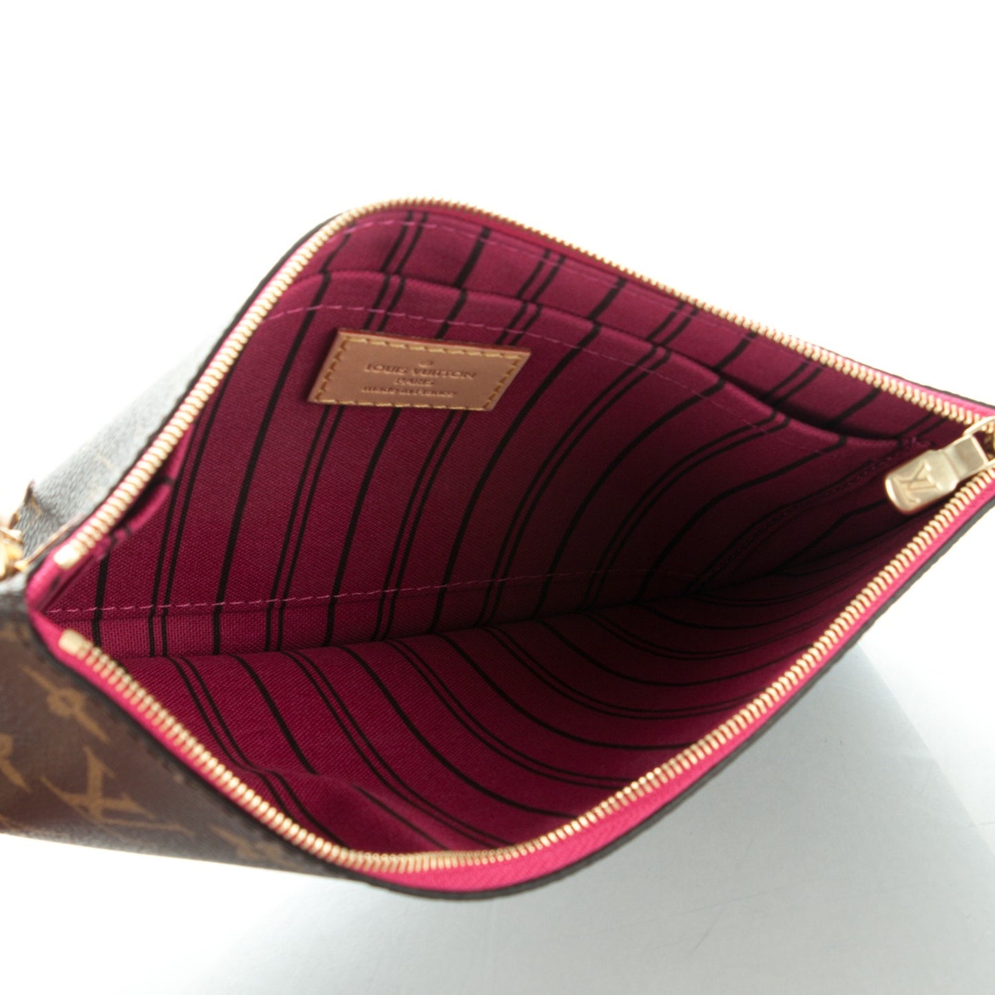 Monogram Neverfull MM GM Pochette Pivoine