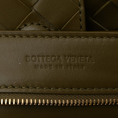 Bottega Veneta Suede Intrecciato Small Andiamo Shoulder Bag Olive Oil 6 of 9
