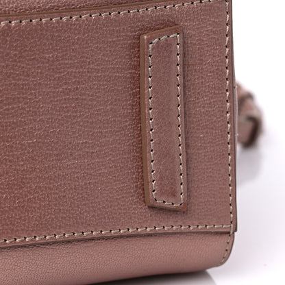 Givenchy Metallic Sugar Goatskin Mini Antigona Light Pink 12 of 13