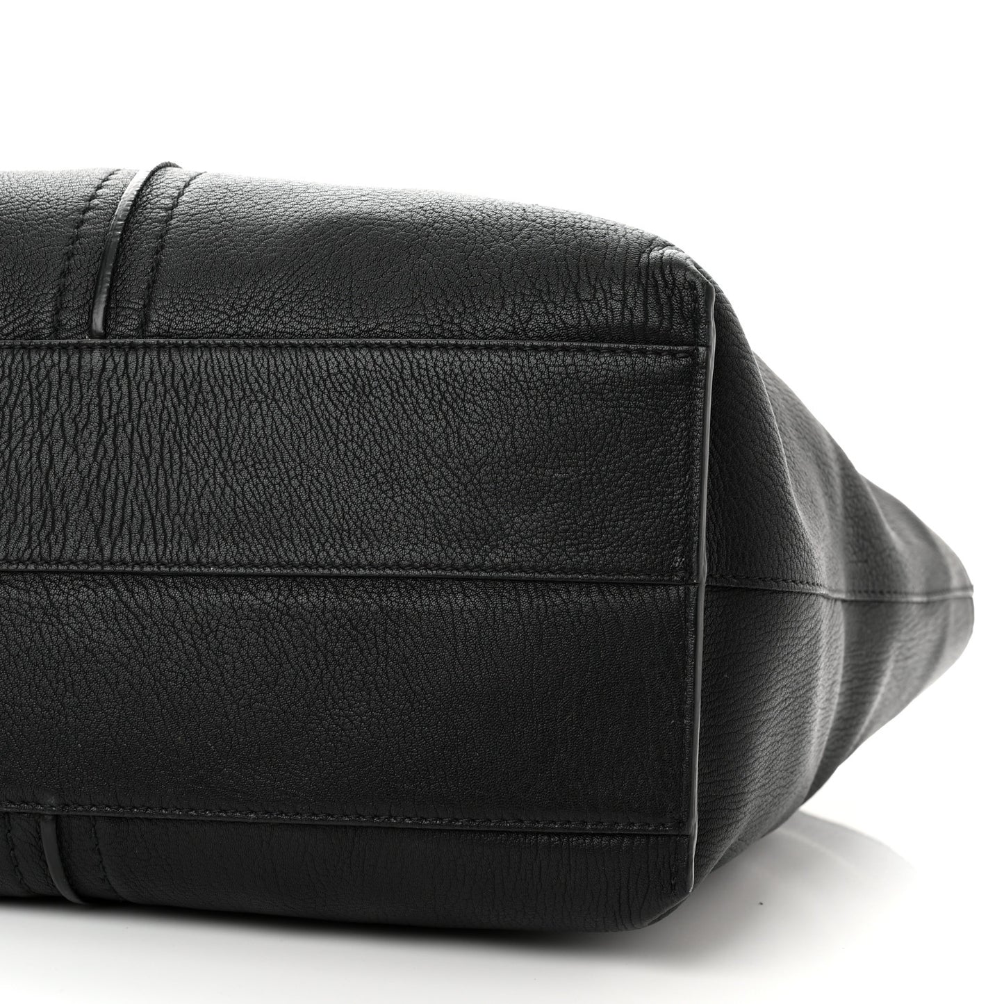 Grained Lambskin Keri Tote Black