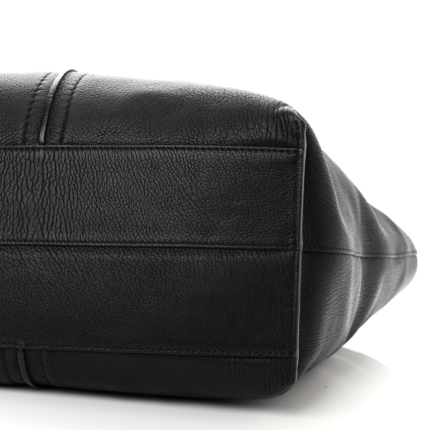 Chloe Grained Lambskin Keri Tote Black 8 of 8