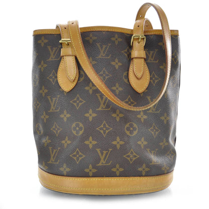 Louis Vuitton Monogram Petit Bucket 23 1 of 7