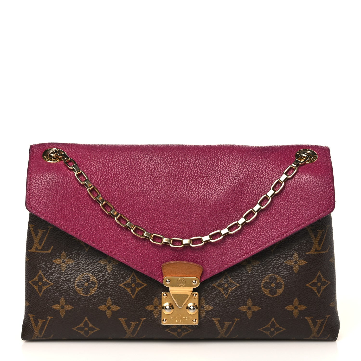 Louis Vuitton Monogram Pallas Chain Aurore 1 of 10