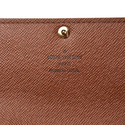 Louis Vuitton Monogram Sarah Wallet 6 of 7