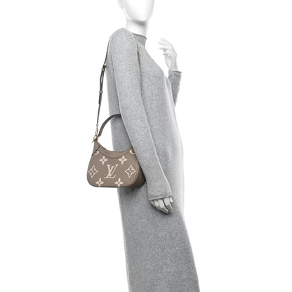 Louis Vuitton Empreinte Monogram Giant Bagatelle NM Tourterelle Creme 3 of 10