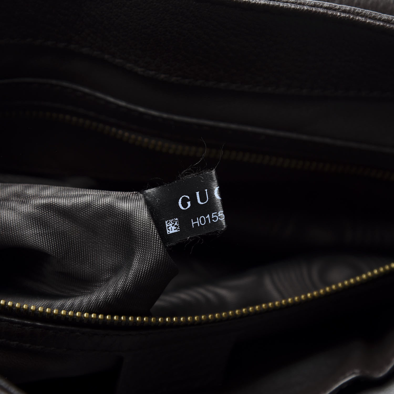 Gucci Deerskin Hip Bamboo Messenger Bag Dark Cocoa 7 of 12