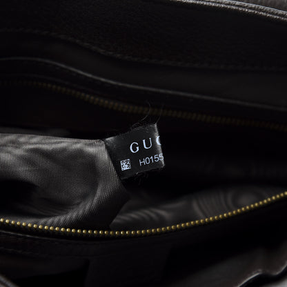 Gucci Deerskin Hip Bamboo Messenger Bag Dark Cocoa 7 of 12