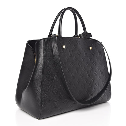 Louis Vuitton Empreinte Montaigne GM Black 4 of 9