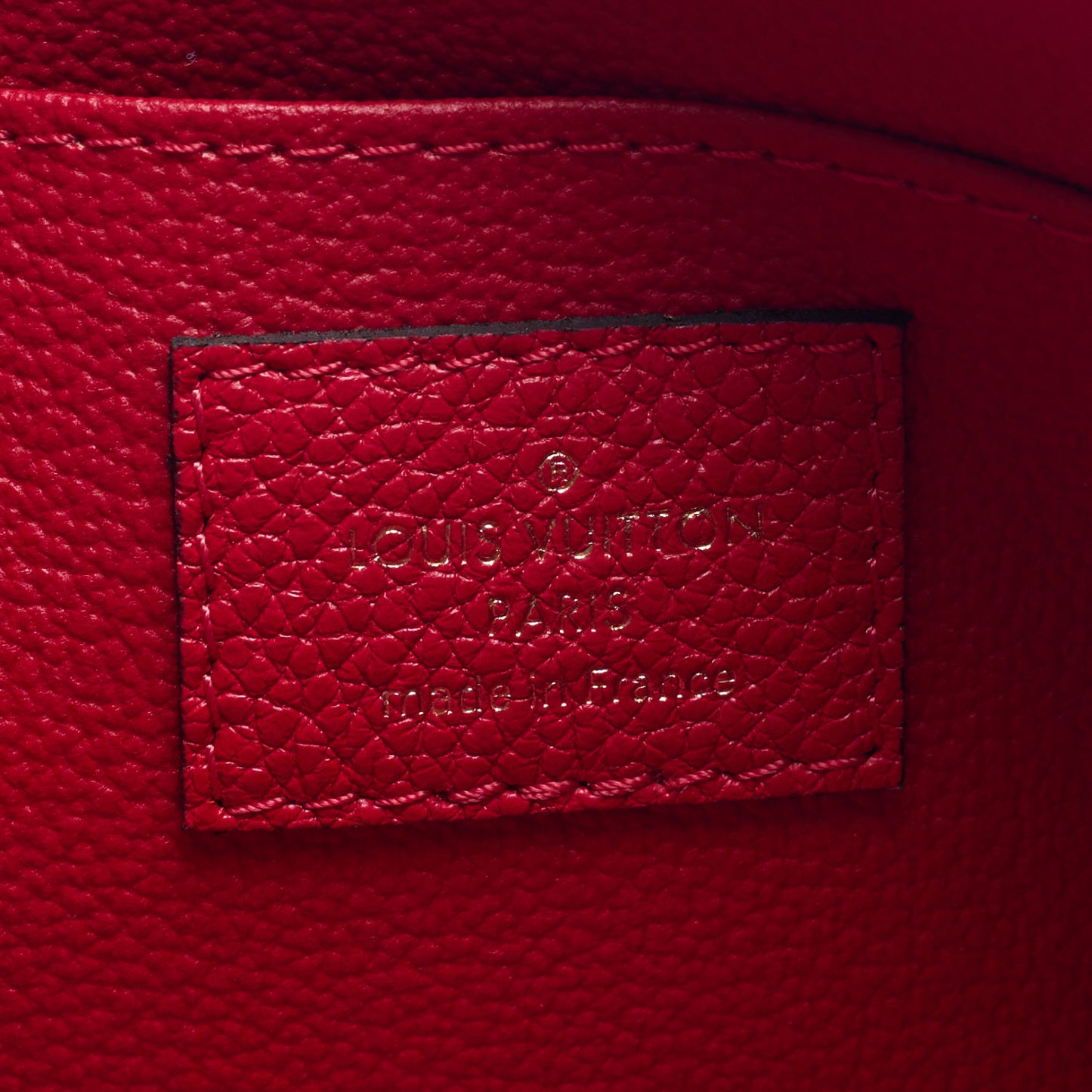 Empreinte Cosmetic Pouch Scarlet