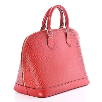 Louis Vuitton Epi Alma PM Castillan Red 3 of 7
