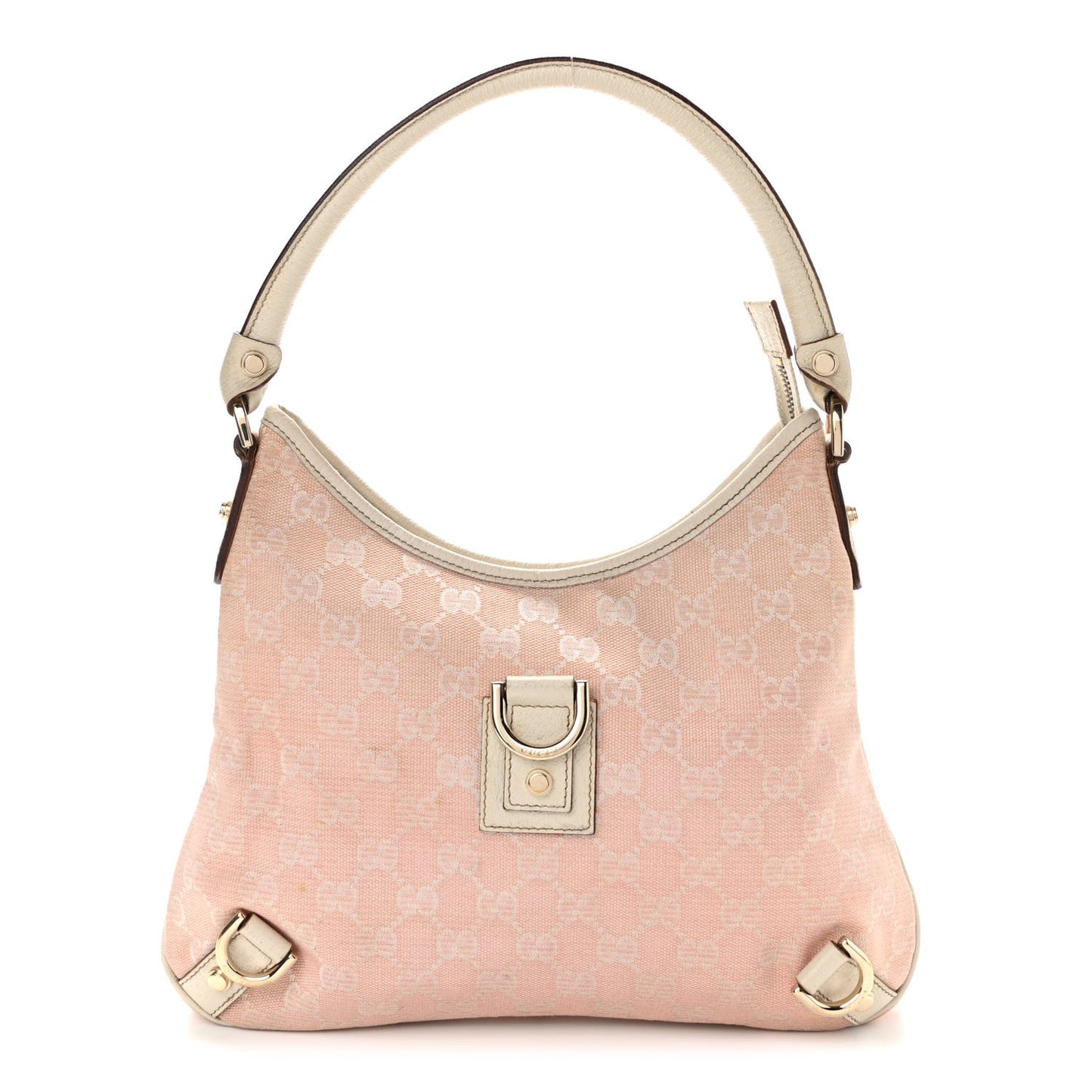 Monogram Medium Abbey D Ring Hobo Pink