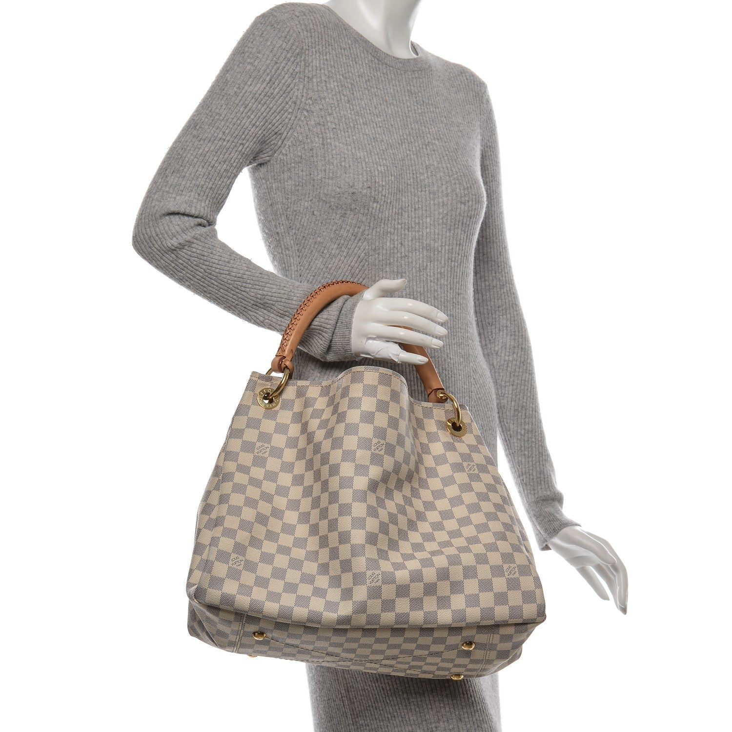 Louis Vuitton Damier Azur Artsy MM 2 of 12