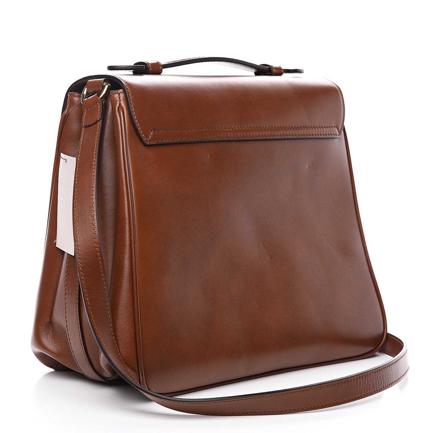 Pienza Calfskin Side Messenger Bag Cuir