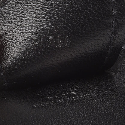 Hermes Milo Lambskin Grigri Rodeo Horse Bag Charm MM So Black 3 of 4