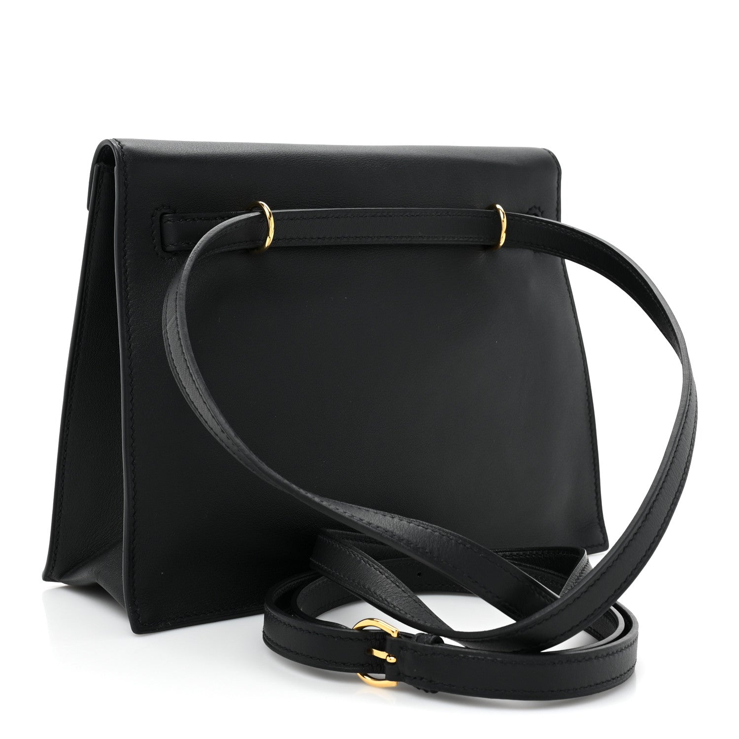 Hermes Swift Kelly Danse II Belt Bag Black 3 of 10