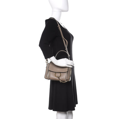 Chloe Calfskin Mini Faye Day Shoulder Bag Motty Grey 3 of 12