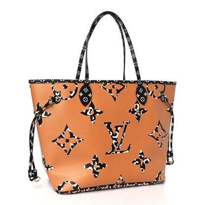 Louis Vuitton Monogram Giant Jungle Neverfull MM Ivory 3 of 9