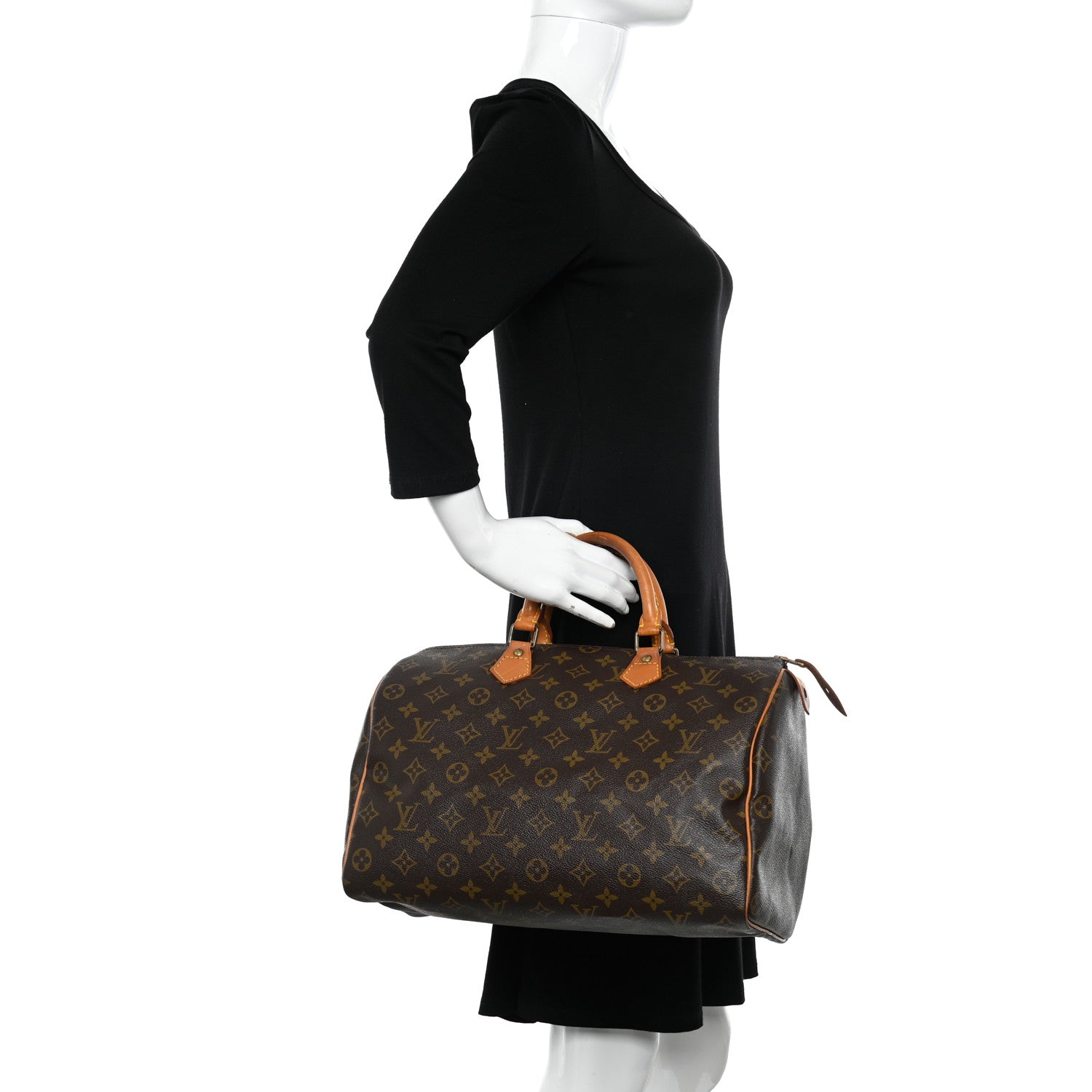 Louis Vuitton LOUIS VUITTON Monogram Speedy 35 2 of 12