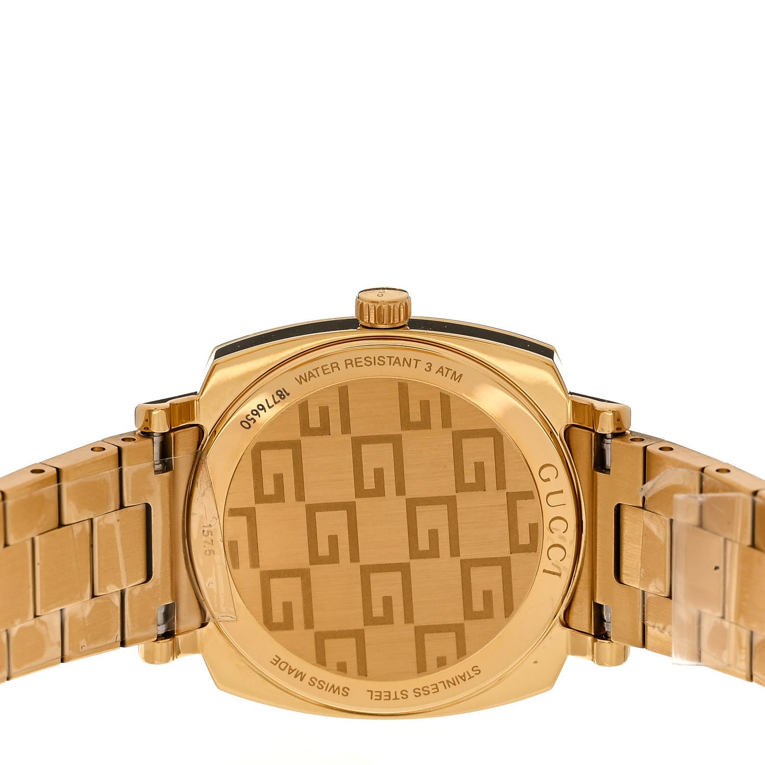 Gucci Stainless Steel 27mm Grip Quartz Watch Gold 4 of 5